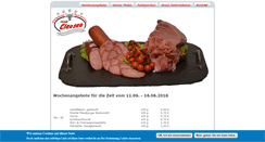 Desktop Screenshot of fleischerei-clausen.de